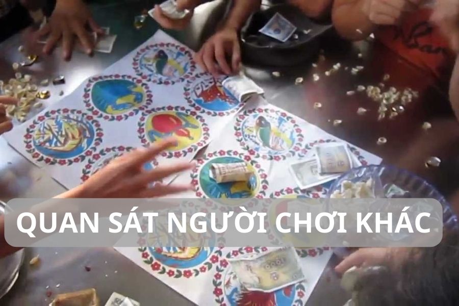 Quan sát người chơi Hitclub khác để dự đoán