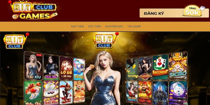 Giới thiệu cổng game Hit club nổi tiếng 